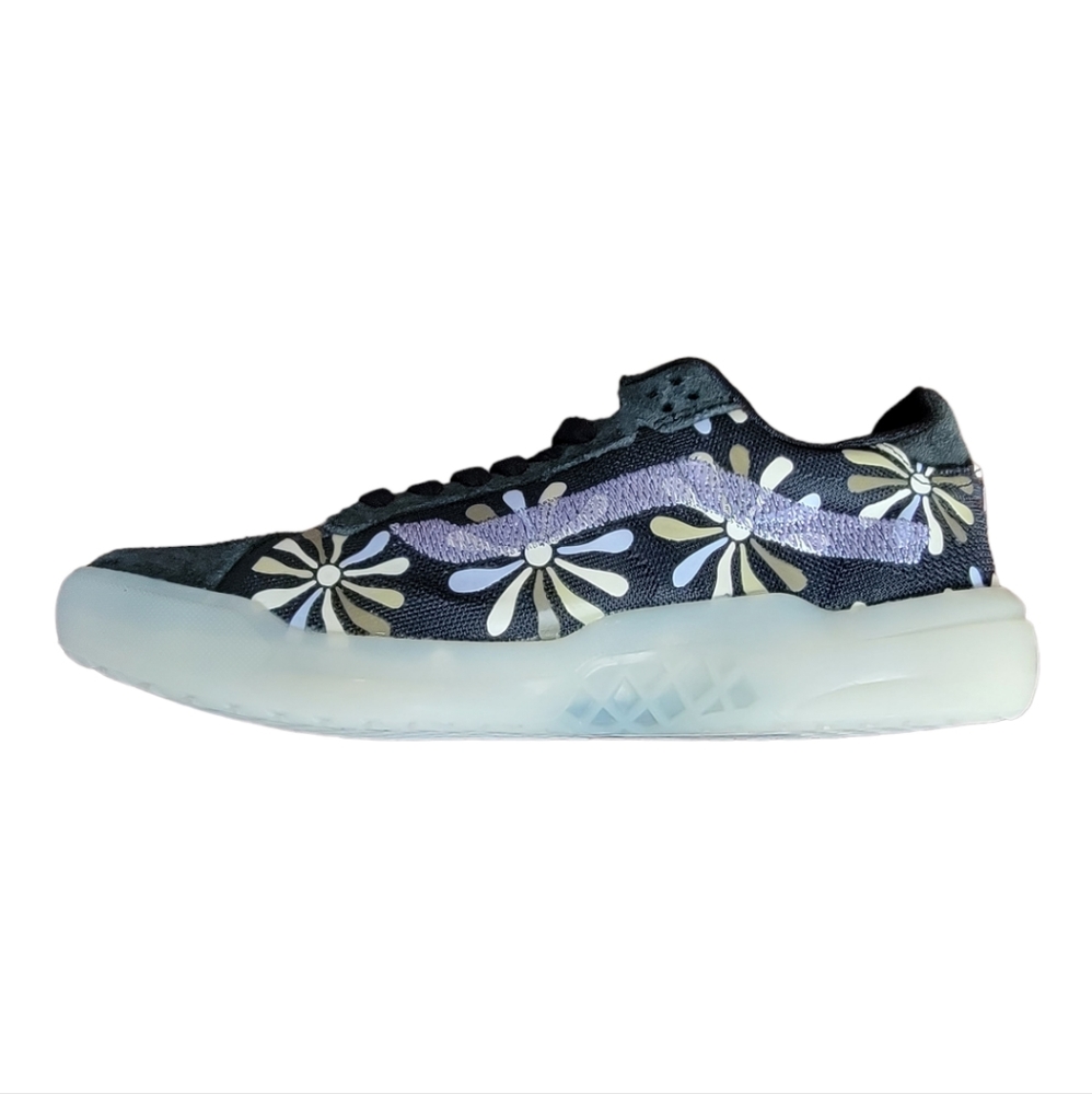 NWT Black Vans EVDNT Purple Ultimate Waffle